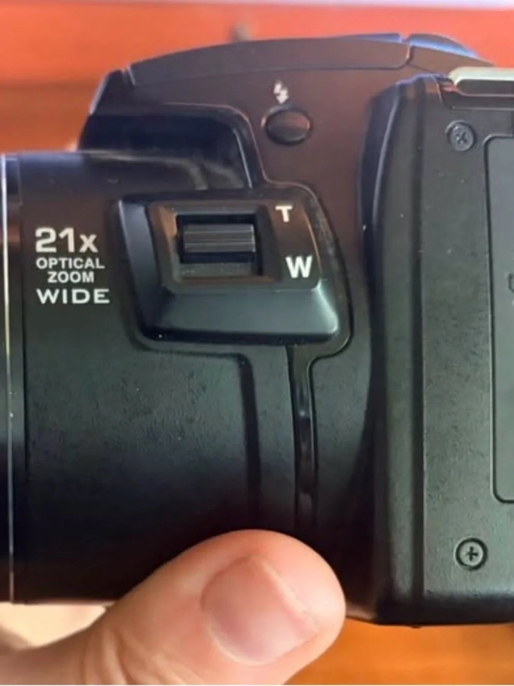Nikon Coolpix L120 point and shoot camera with strap, lens cap, & 128gb SD card